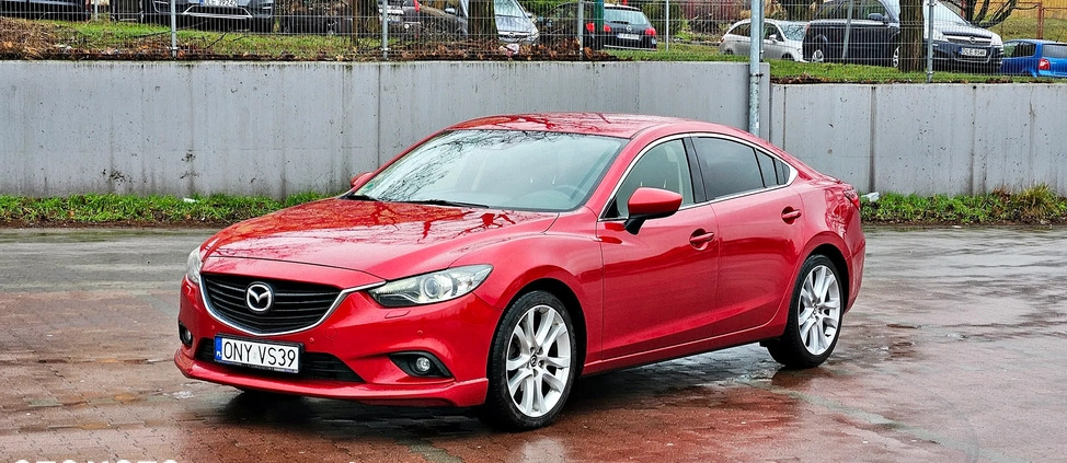 Mazda 6 cena 55900 przebieg: 157000, rok produkcji 2014 z Chojnów małe 667